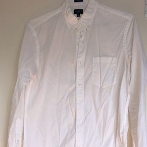 J. Crew casual white button down